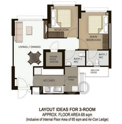 Blk 289A Compassvale Cape (Sengkang), HDB 3 Rooms #589750091